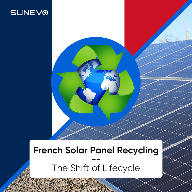 Medidas francesas de reciclagem de módulos solares