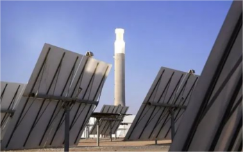 Fornecimento exclusivo chinês, projeto de geração de energia solar térmica em torre de 100 MW em Dubai concluído!