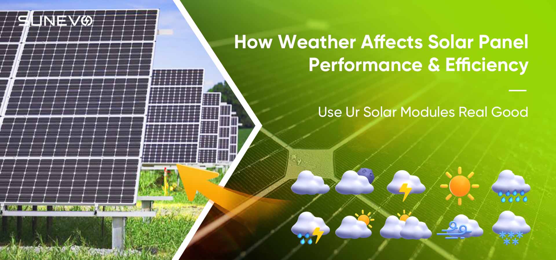 Eficiência do painel solar: como o clima afeta o desempenho
        