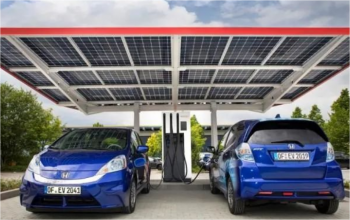 A Alemanha lançou um esquema de subsídios para estações de carregamento solar para veículos elétricos