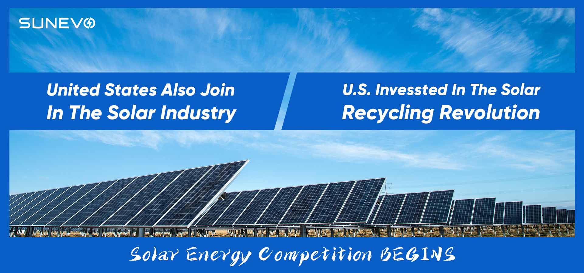 Investimento dos EUA na revolução da reciclagem solar