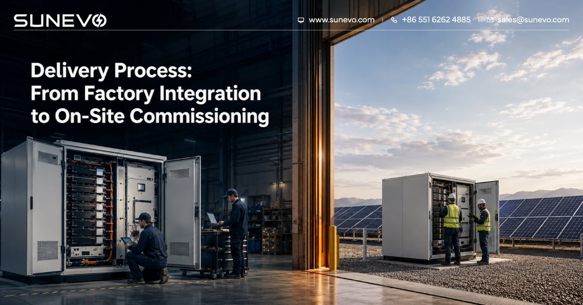 BESS Delivery Process: From Factory Integration to On-Site Commissioning